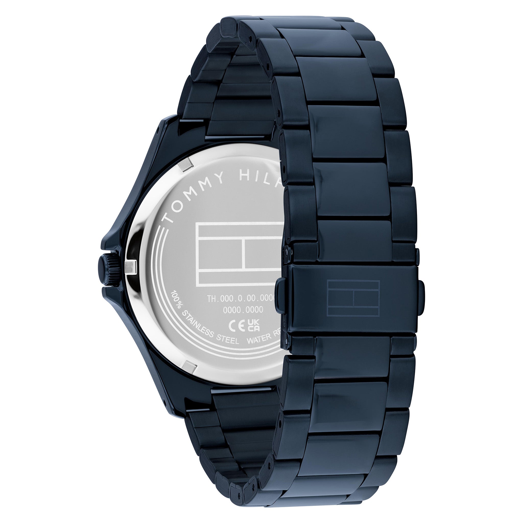 Tommy Hilfiger Blue Steel Navy Dial Men's Watch - 1710742