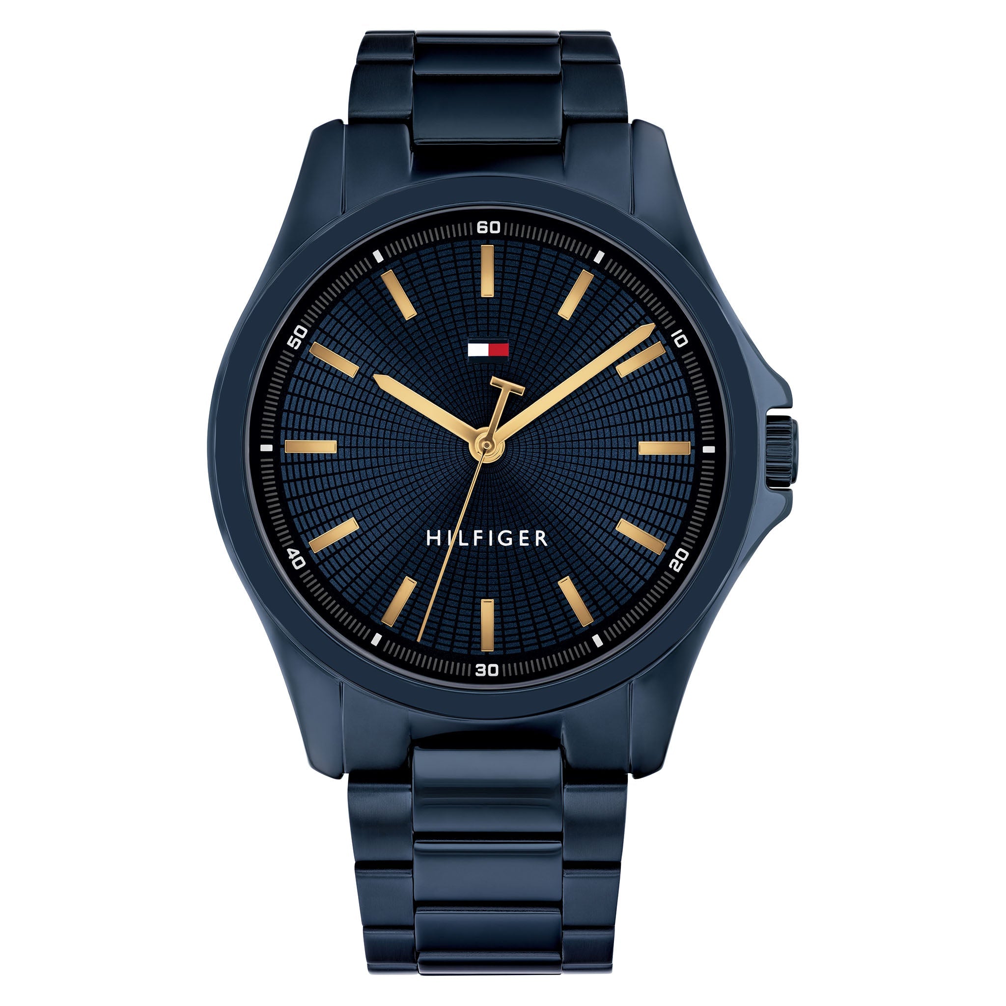Tommy Hilfiger Blue Steel Navy Dial Men's Watch - 1710742