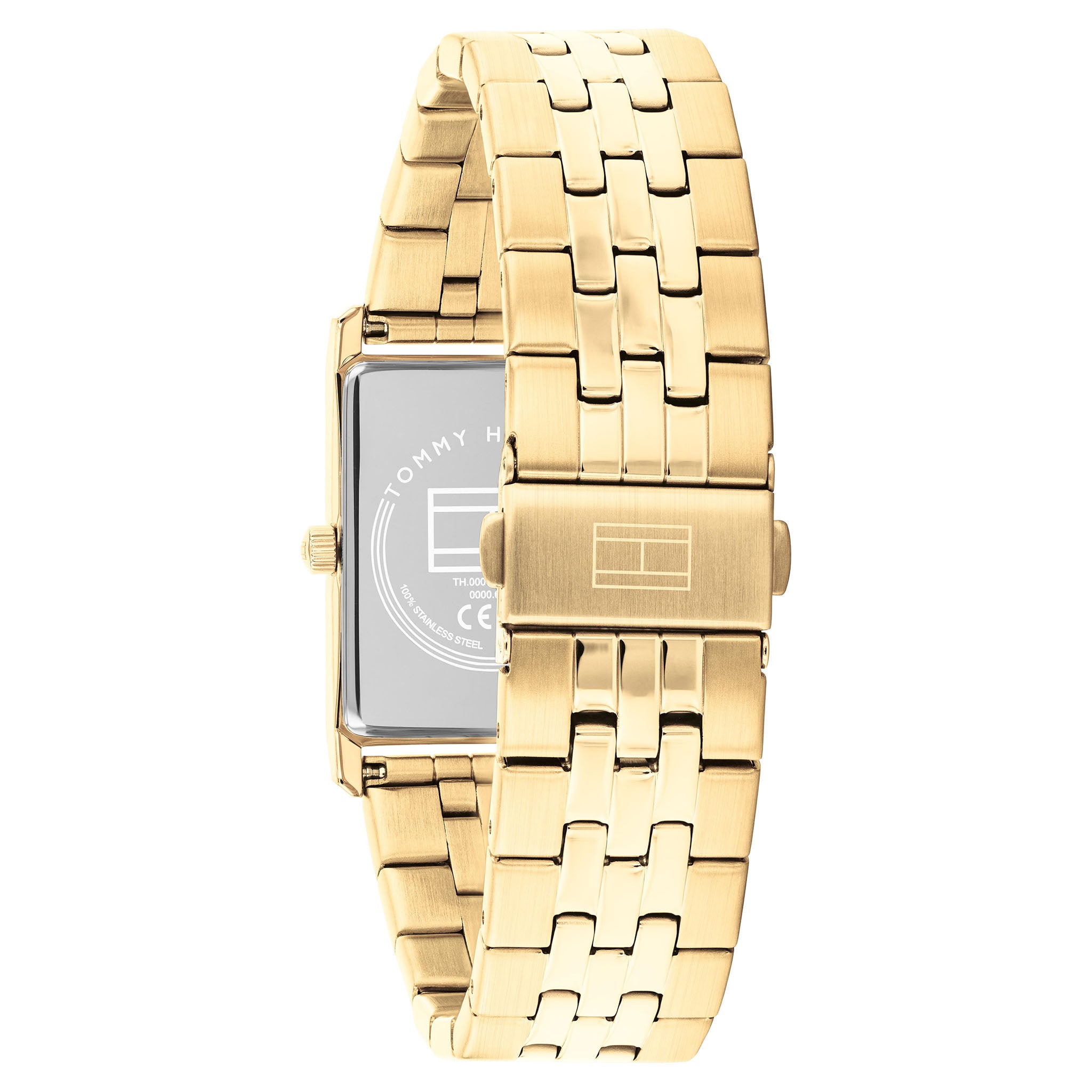 Tommy Hilfiger Gold Steel Green Dial Men's Watch - 1710784
