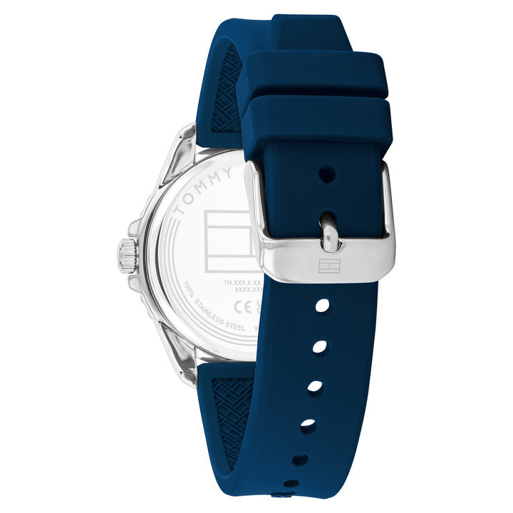 Tommy Hilfiger Blue Silicone Unisex Watch - 1720047