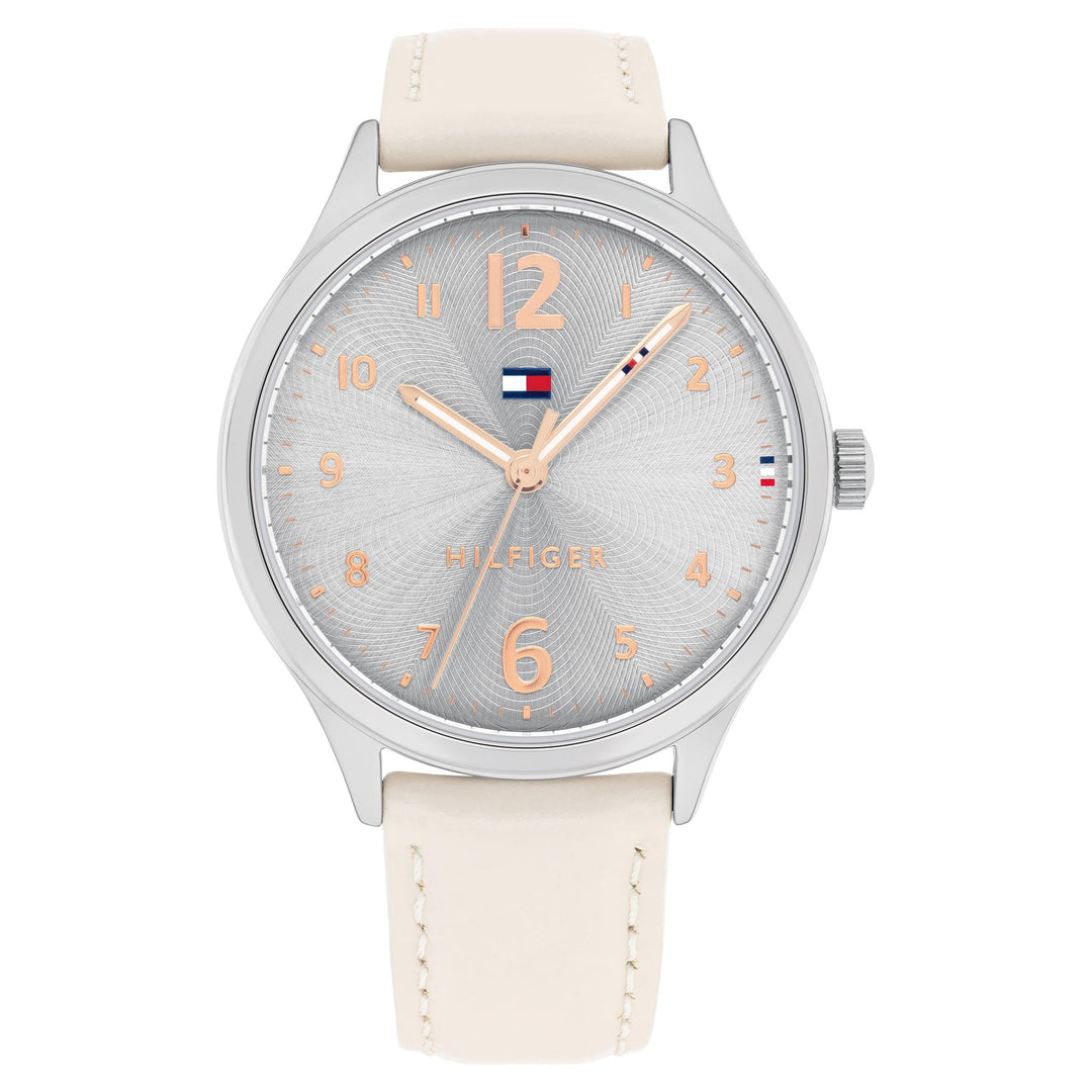 Tommy Hilfiger Blush Leather White Dial  Women's Watch - 1781801