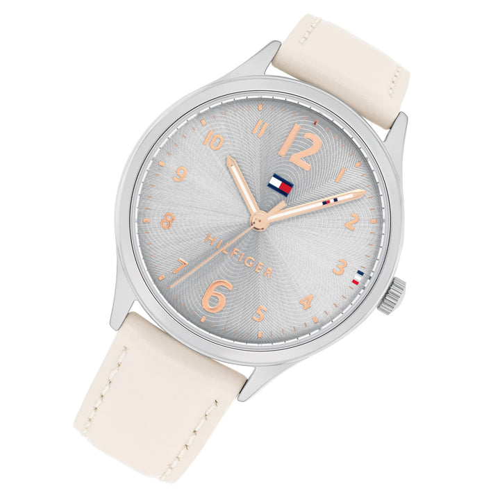 Tommy Hilfiger Blush Leather White Dial Women's Watch - 1781801