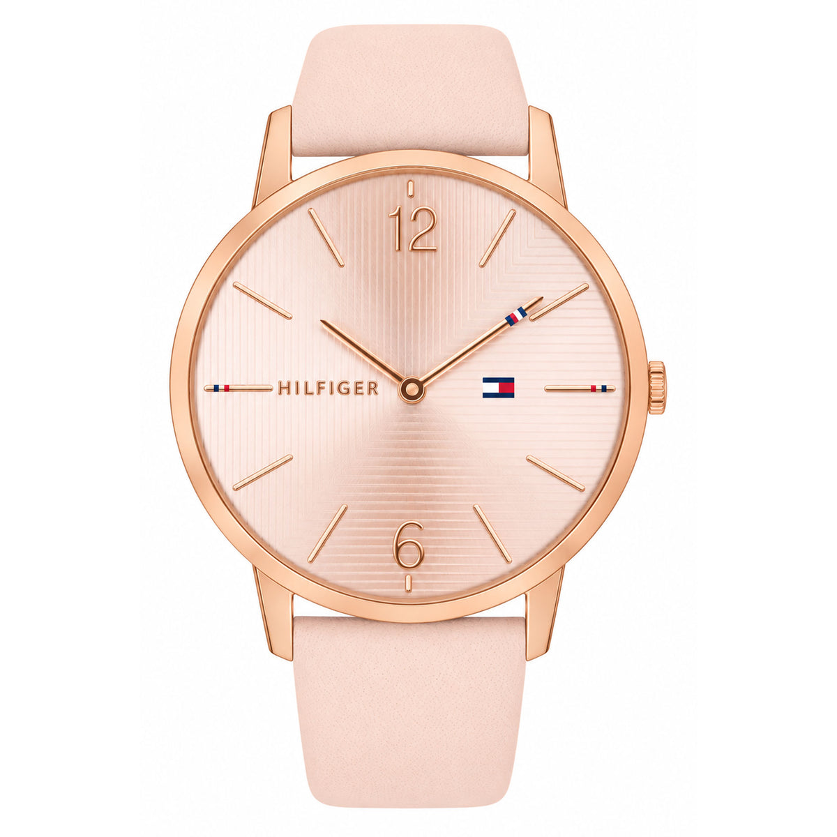 Tommy Hilfiger Pink Leather Women's Watch - 1781973