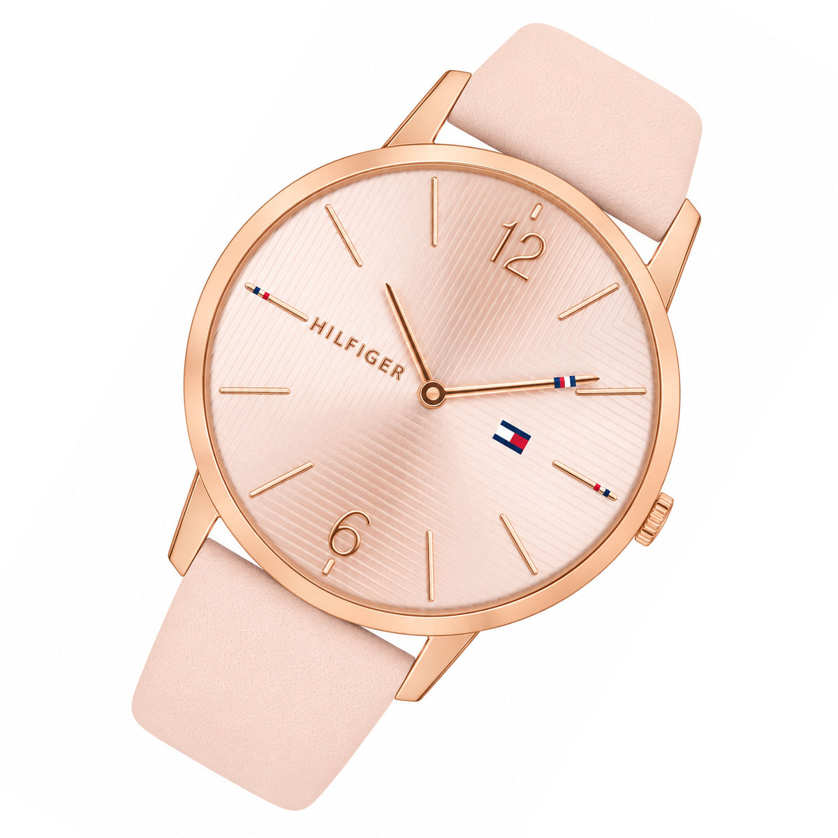 Tommy Hilfiger Pink Leather Women's Watch - 1781973
