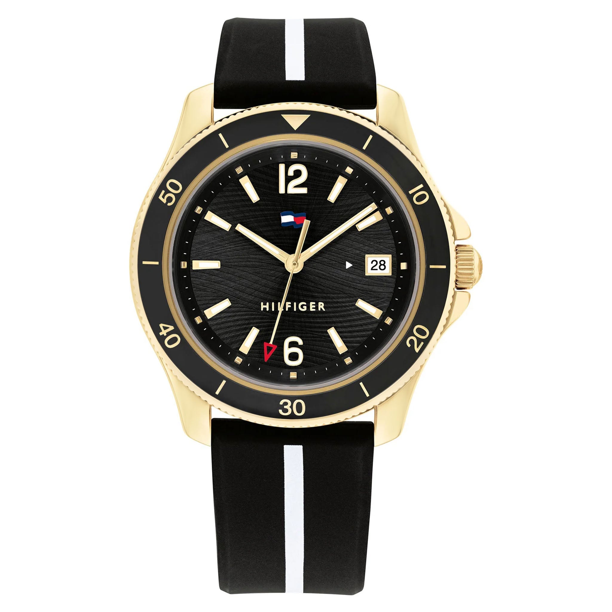 Tommy Hilfiger Black Silicone Women's Watch - 1782509