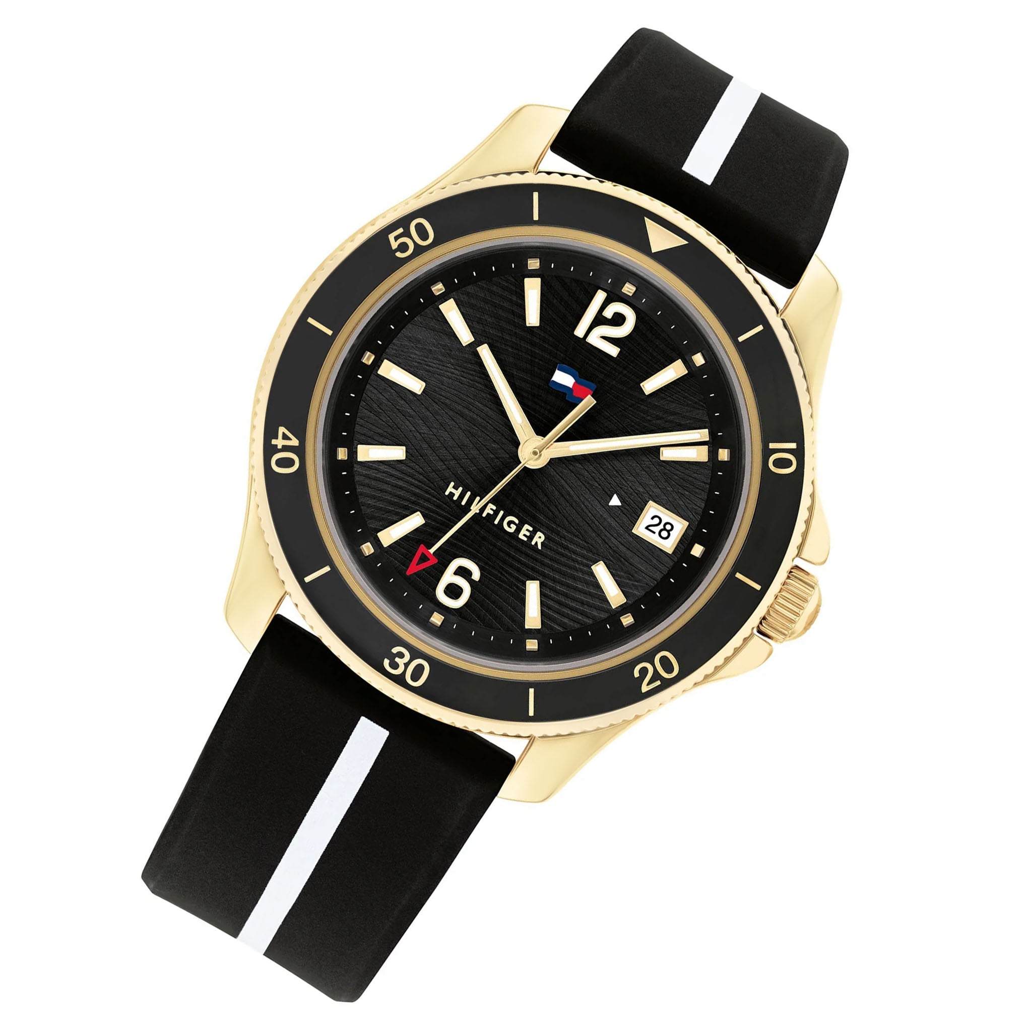 Tommy Hilfiger Black Silicone Women's Watch - 1782509