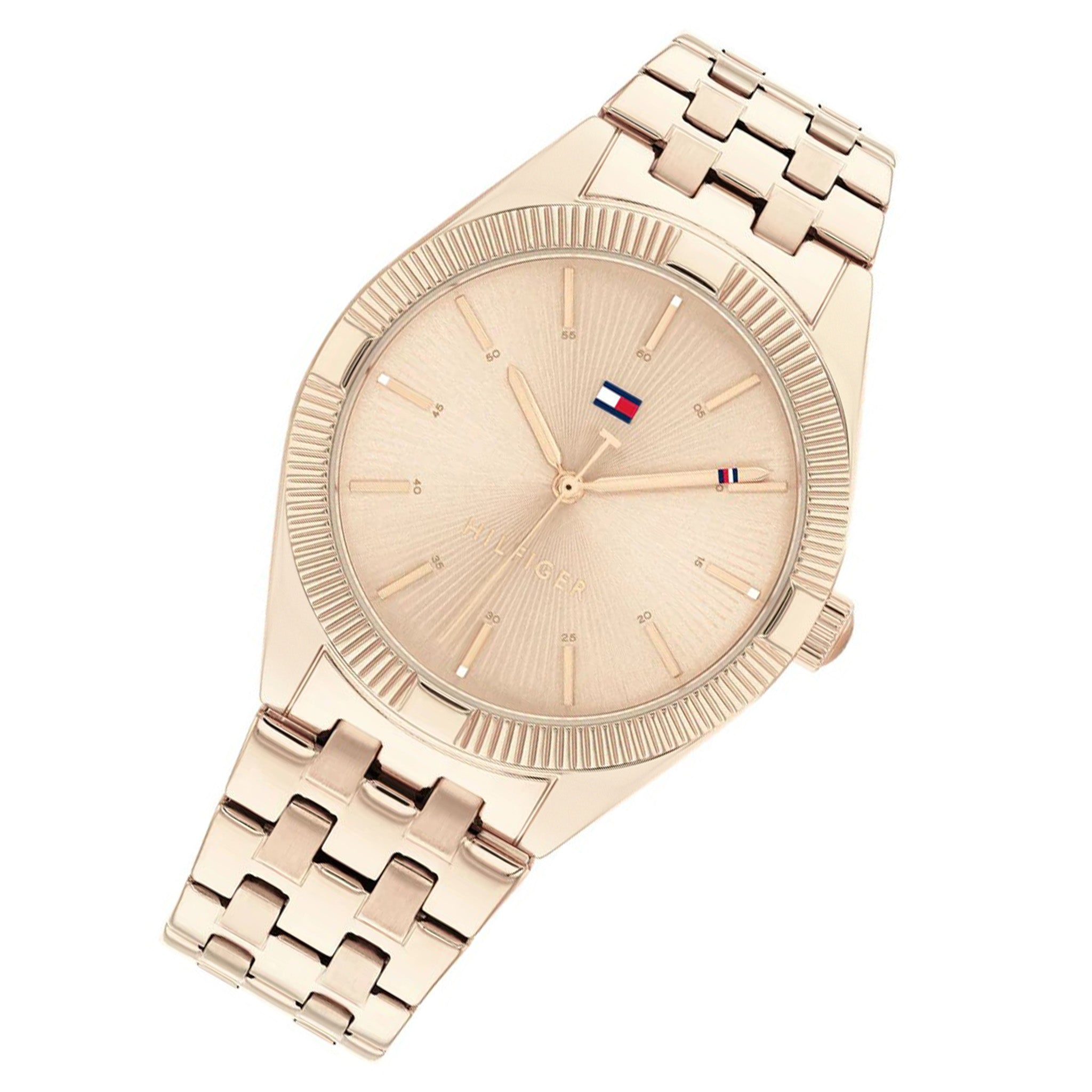 Tommy Hilfiger Carnation Gold Steel Light Carnation Gold Dial Women's Watch - 1782551