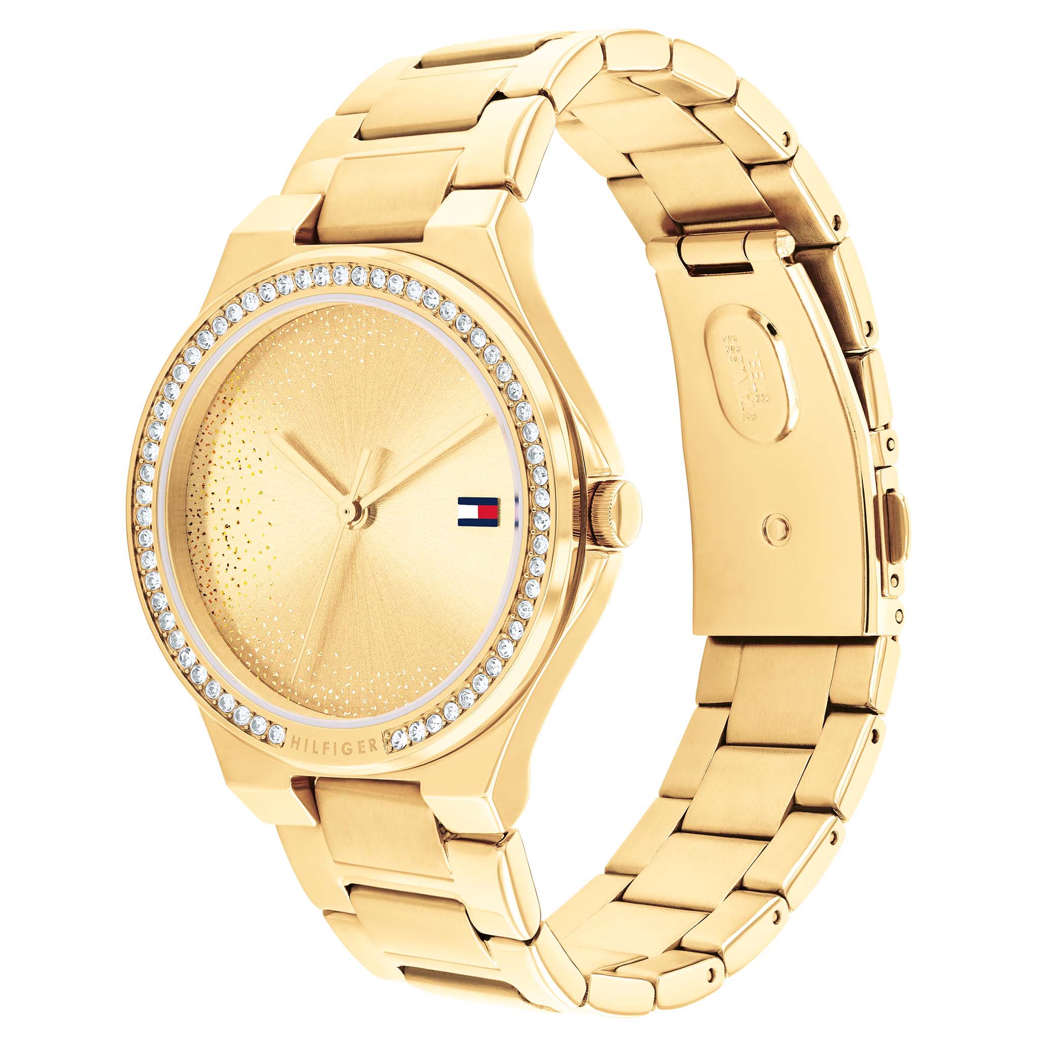 Tommy Hilfiger Gold Steel Light Gold Dial Women's Watch - 1782642