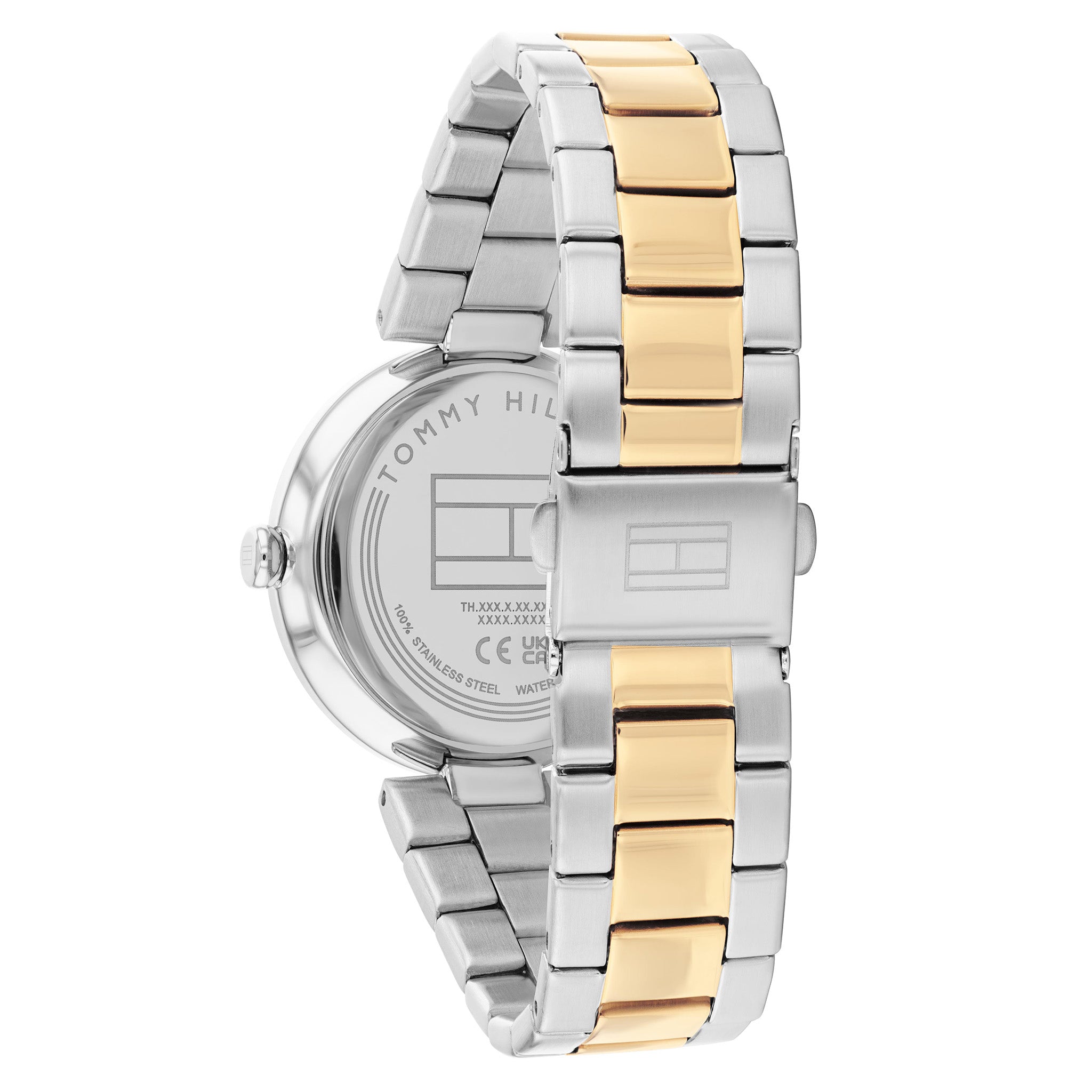 Tommy Hilfiger Two-Tone Steel Light Blue Dial Women's Watch - 1782680