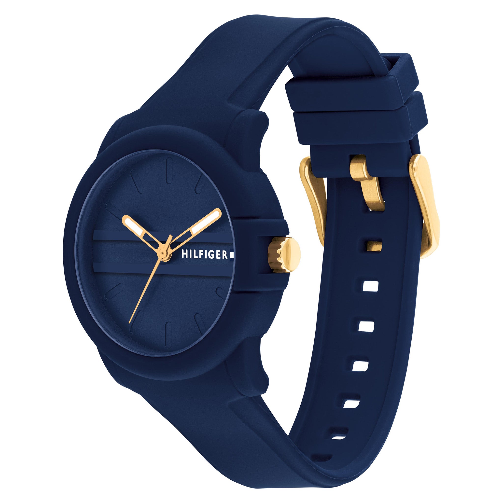Tommy Hilfiger Blue Silicone Women's Watch - 1782692