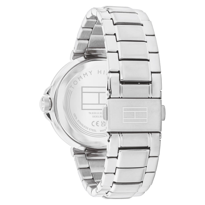 Tommy Hilfiger Stainless Steel Silver Dial Multi-function Women's Watch - 1782753