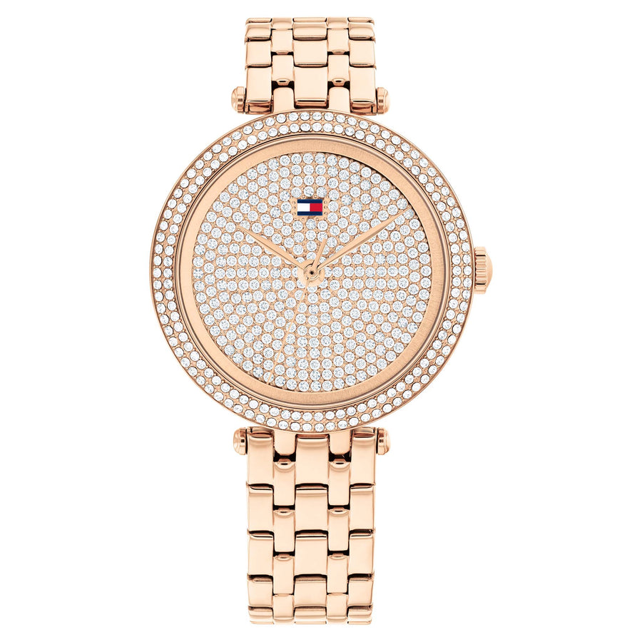 Tommy Hilfiger Rose Gold Steel Women's Watch  - 1782761