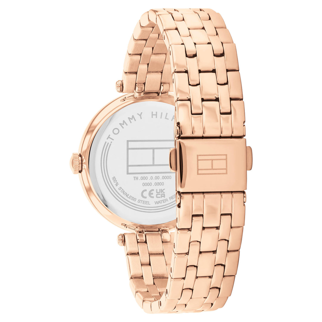 Tommy Hilfiger Rose Gold Steel Women's Watch  - 1782761