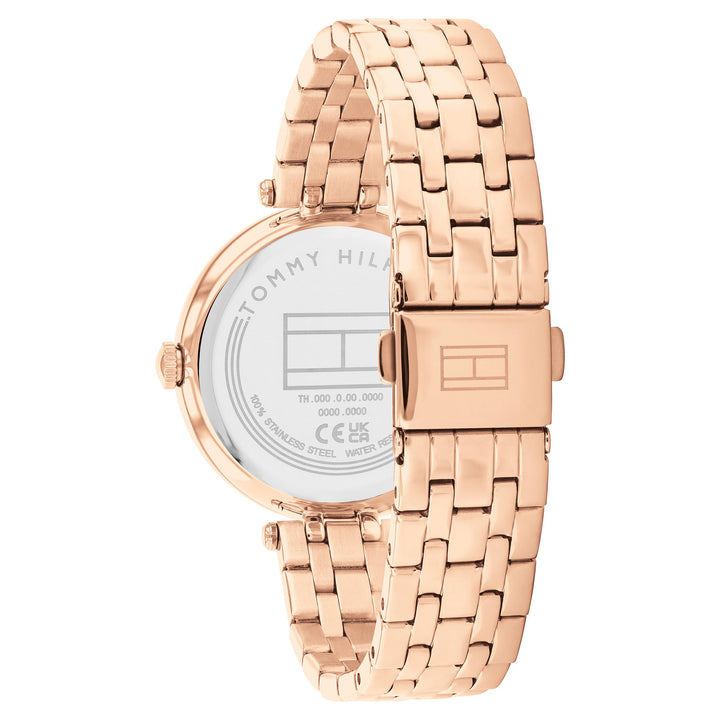 Tommy Hilfiger Rose Gold Steel Women's Watch  - 1782761