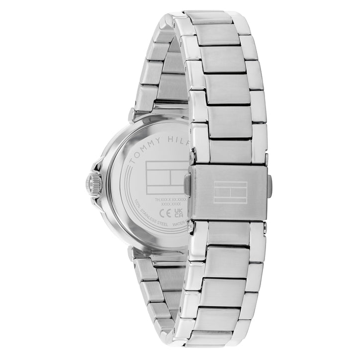 Tommy Hilfiger Stainless Steel Blue Dial Women's Watch - 1782777