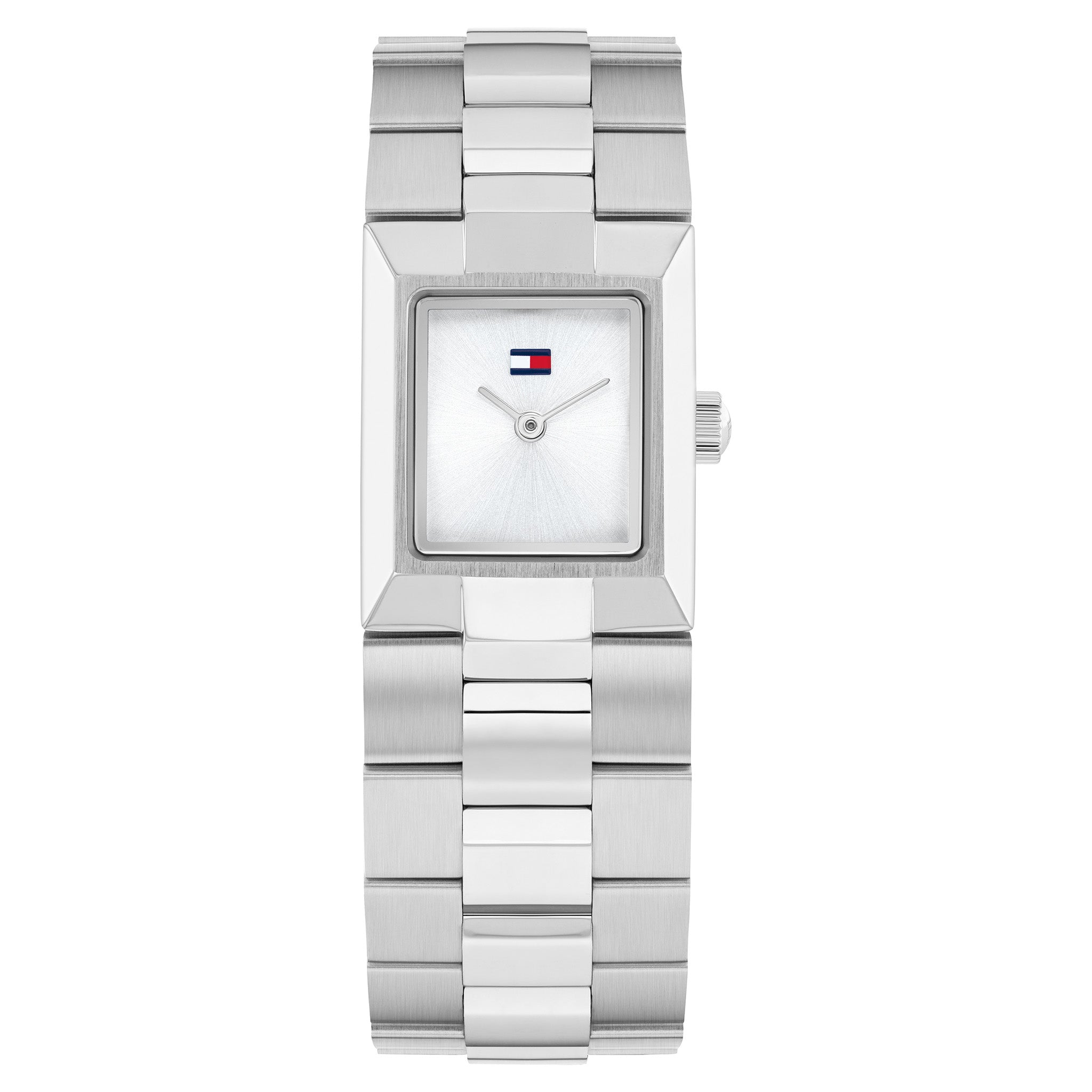 Tommy Hilfiger Stainless Steel Silver Dial Women's Watch - 1782786