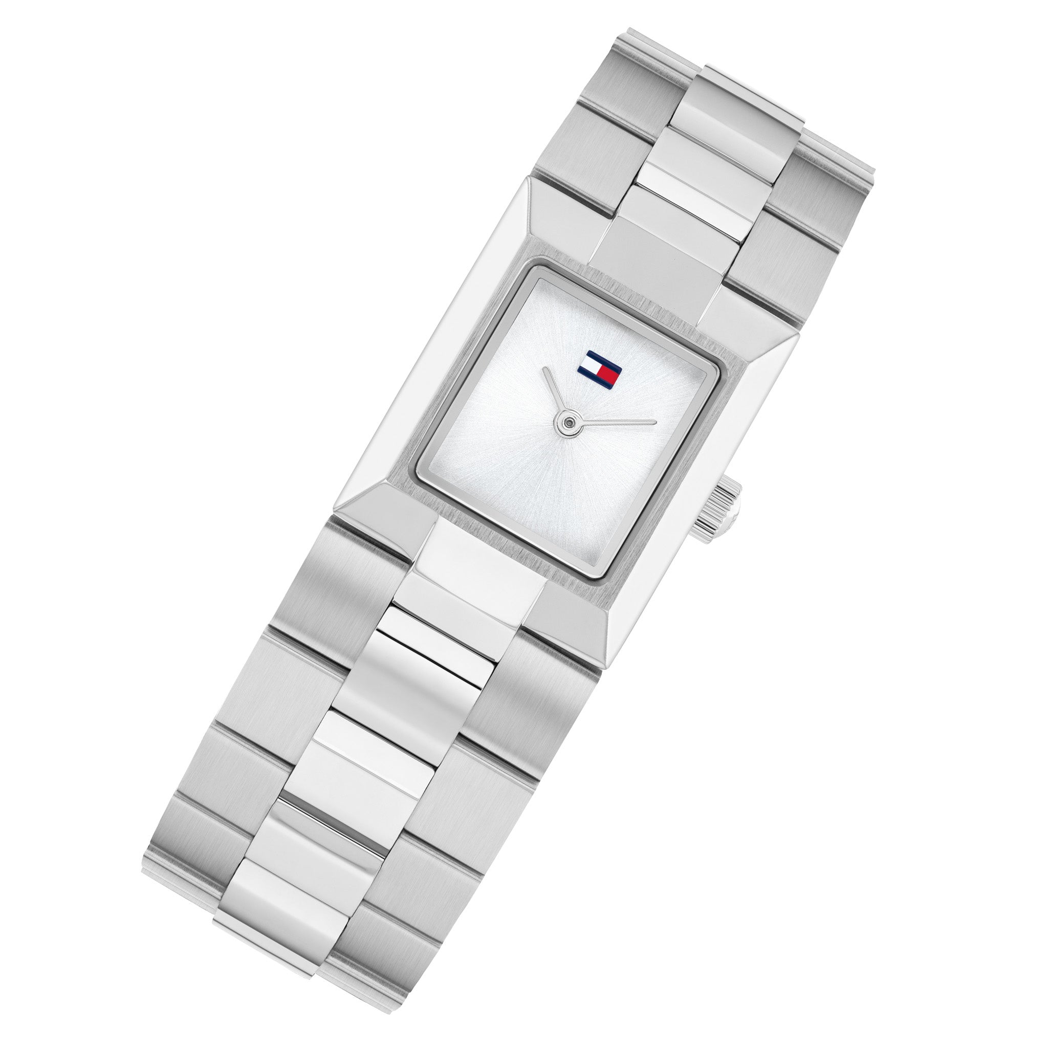 Tommy Hilfiger Stainless Steel Silver Dial Women's Watch - 1782786