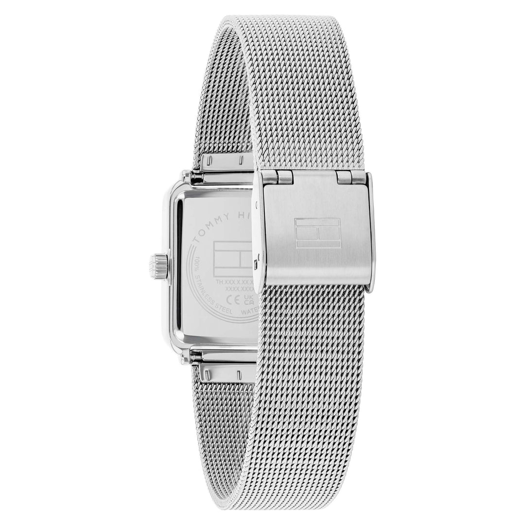 Tommy Hilfiger Stainless Steel Mesh Purple Dial Women's Watch - 1782790