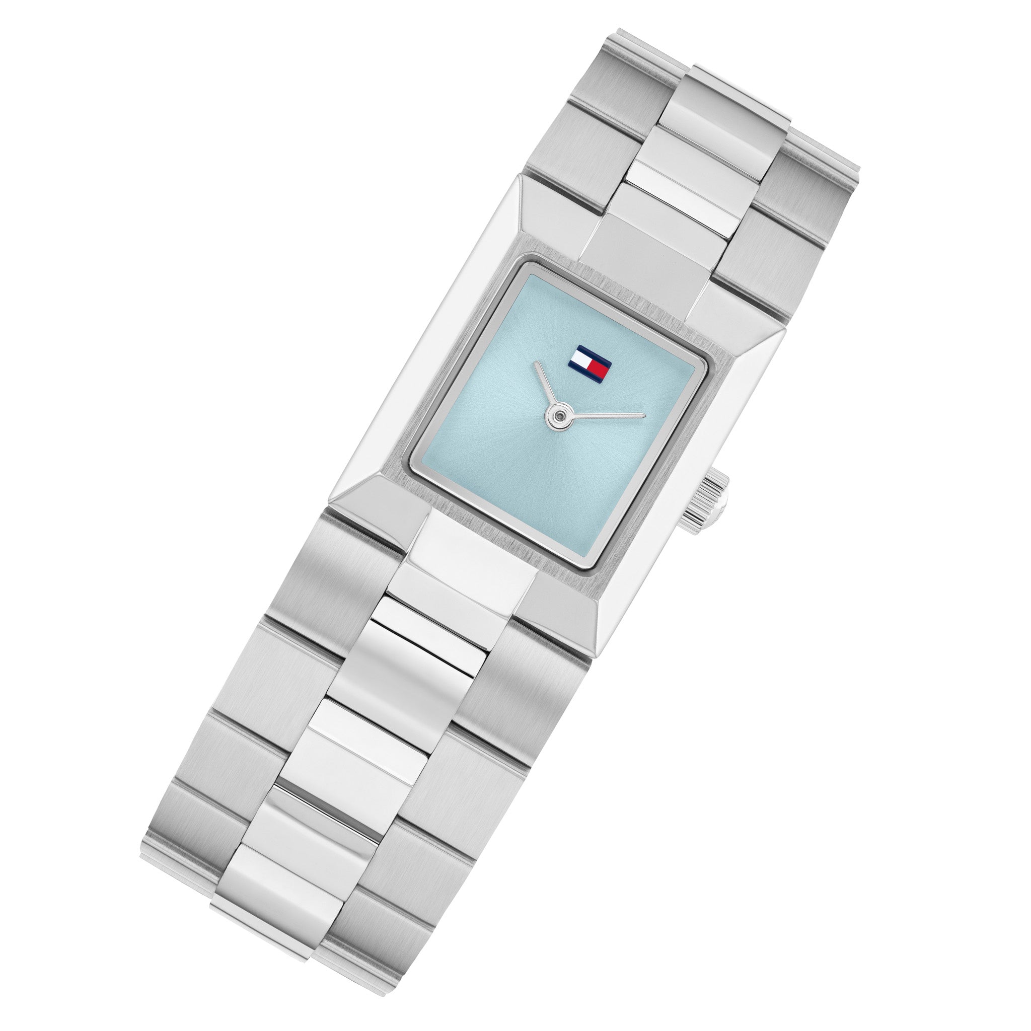 Tommy Hilfiger Stainless Steel Light Blue Dial Women's Watch - 1782797
