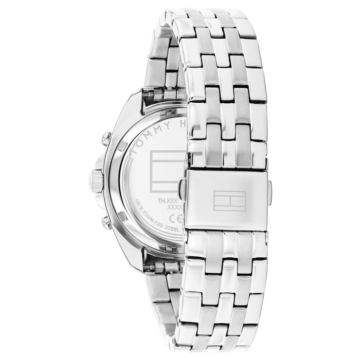 Tommy Hilfiger Stainless Steel Silver Dial Multi-function Women's Watch - 1782802
