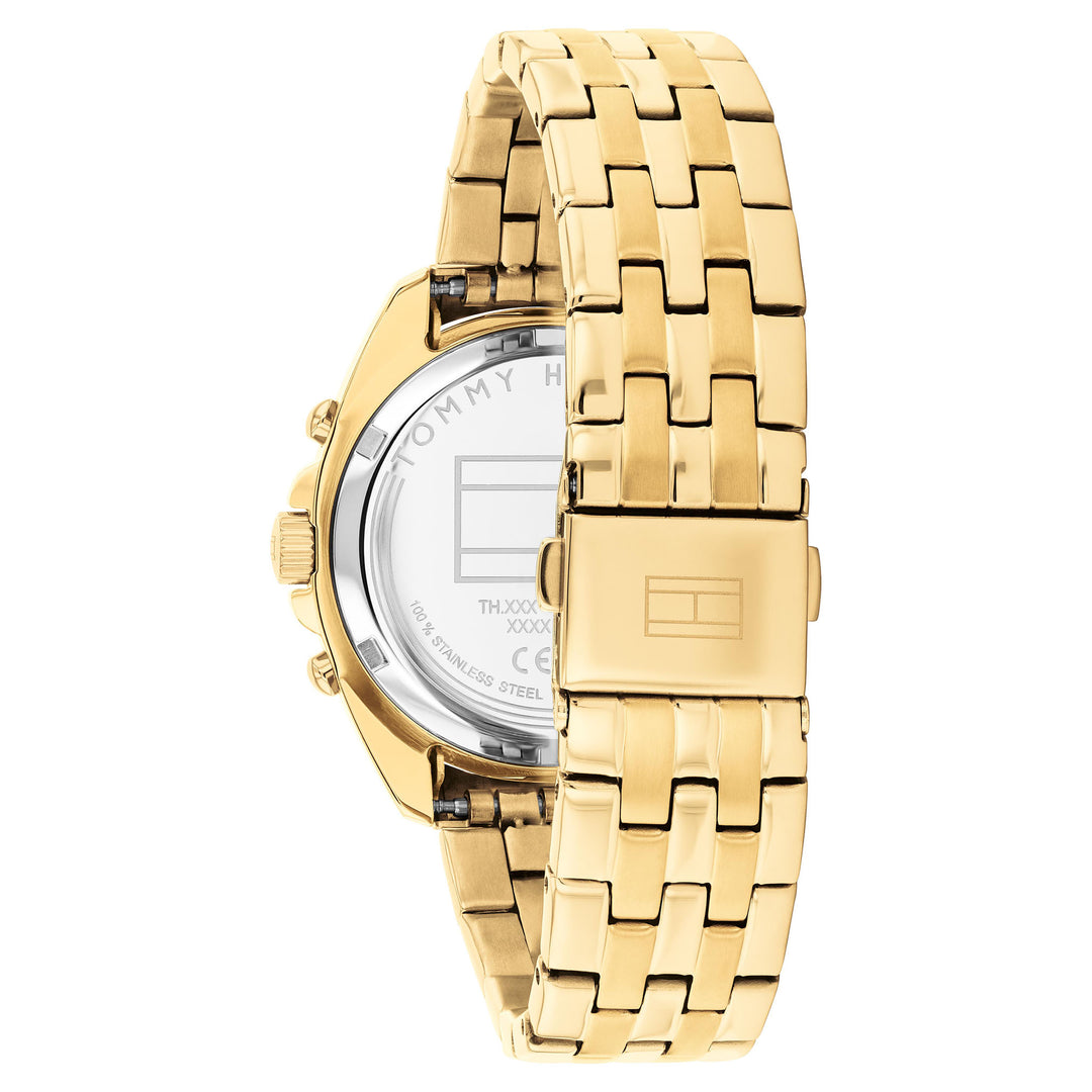 Tommy Hilfiger Gold Steel Multi-function Women's Watch - 1782803