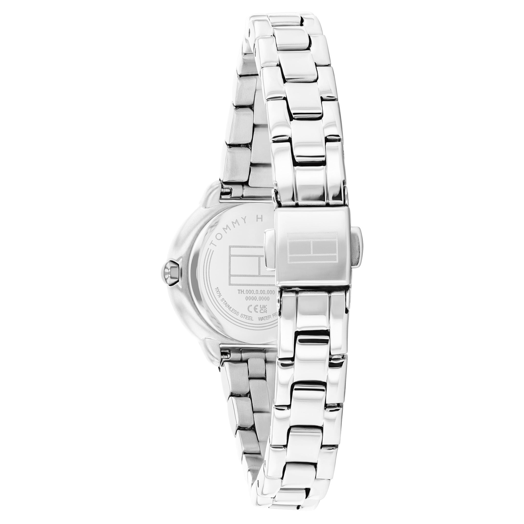Tommy Hilfiger Stainless Steel Silver Dial Women's Watch - 1782814