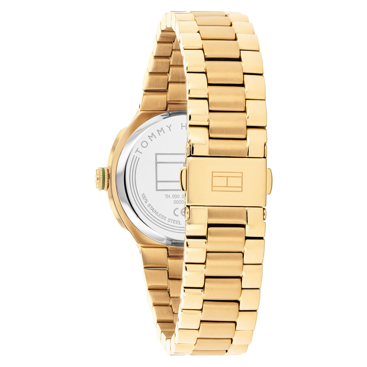 Tommy Hilfiger Gold Steel Emerald Green Dial Women's Watch - 1782820