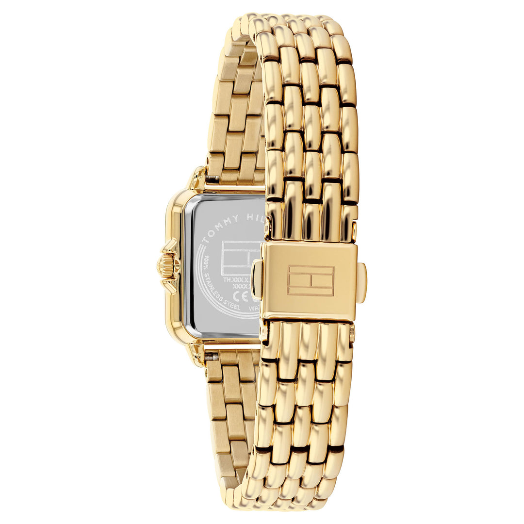 Tommy Hilfiger Gold Steel Green Dial Women's Watch - 1782858