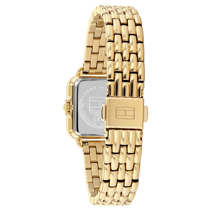 Tommy Hilfiger Gold Steel Green Dial Women's Watch - 1782858