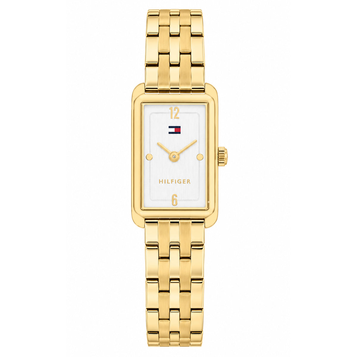 Tommy Hilfiger Gold Steel White Dial Women's Watch - 1782863