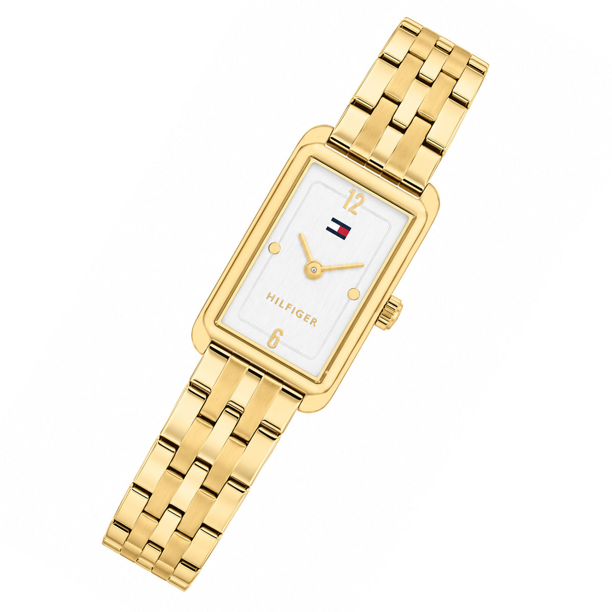 Tommy Hilfiger Gold Steel White Dial Women's Watch - 1782863