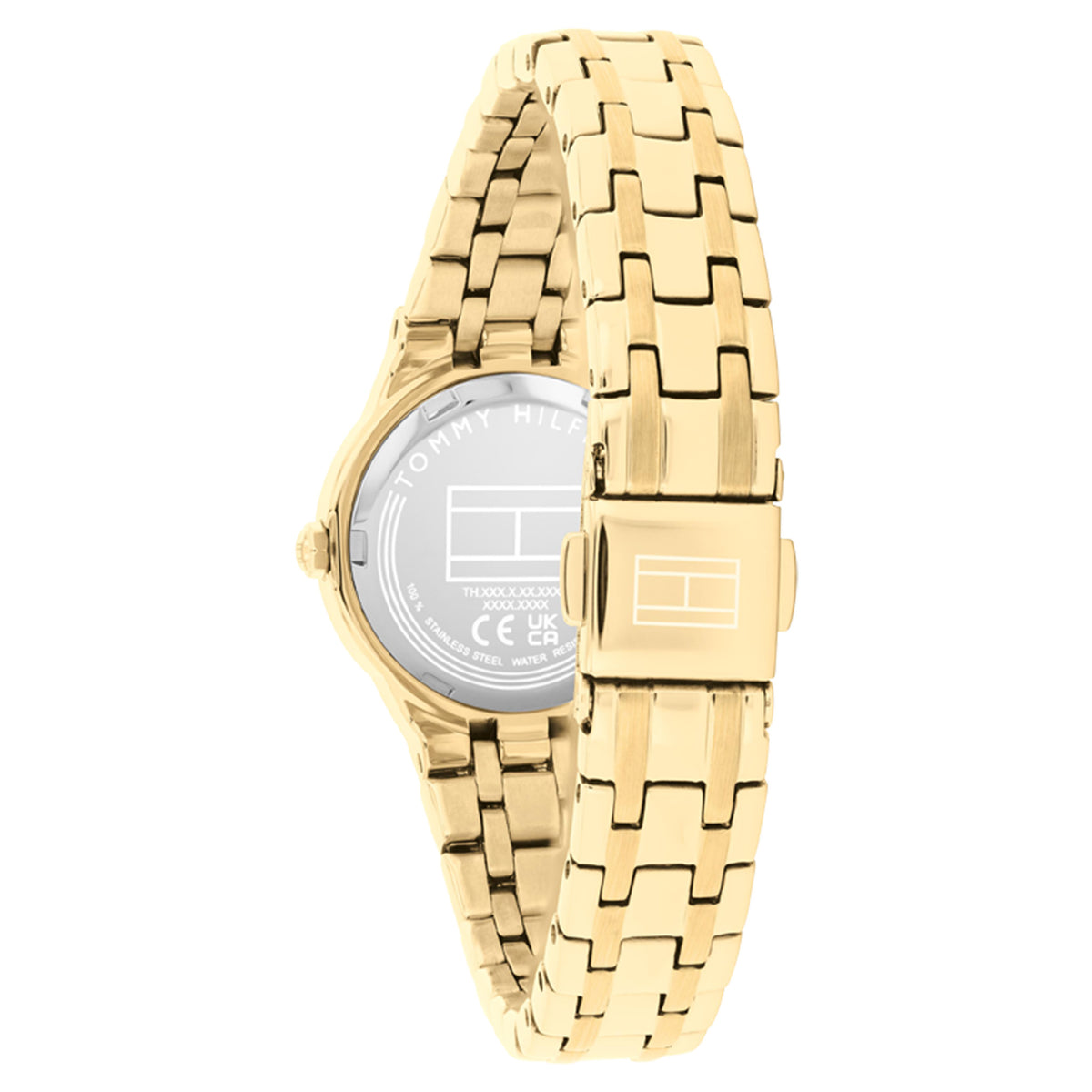 Tommy Hilfiger Steel Gold Dial Women's Watch - 1782886
