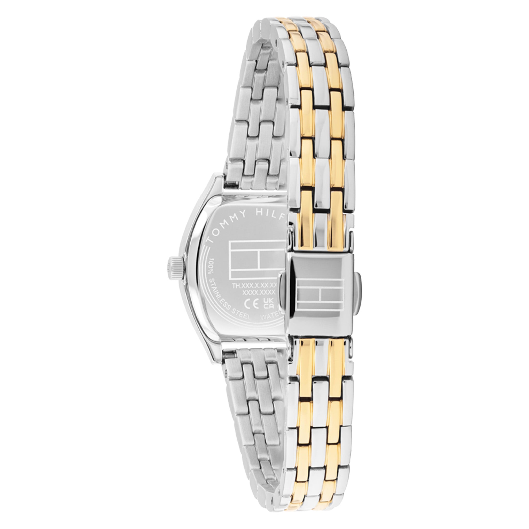Tommy Hilfiger Two-Tone Steel Emerald Green Dial Women's Watch - 1782907