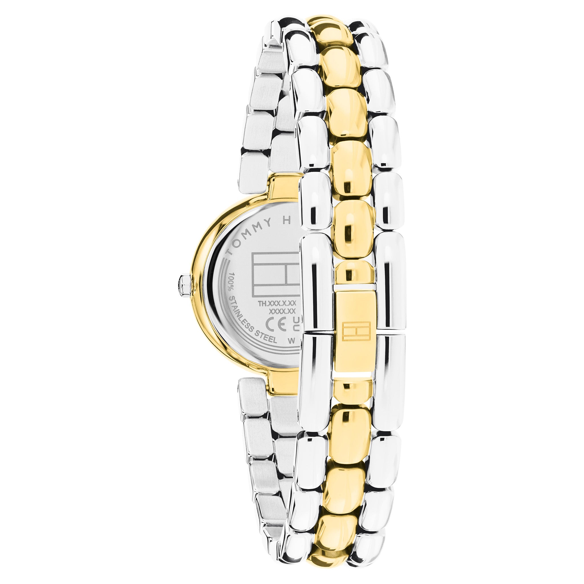 Tommy Hilfiger Two-Tone Steel Emerald Green Dial Women's Watch - 1782927