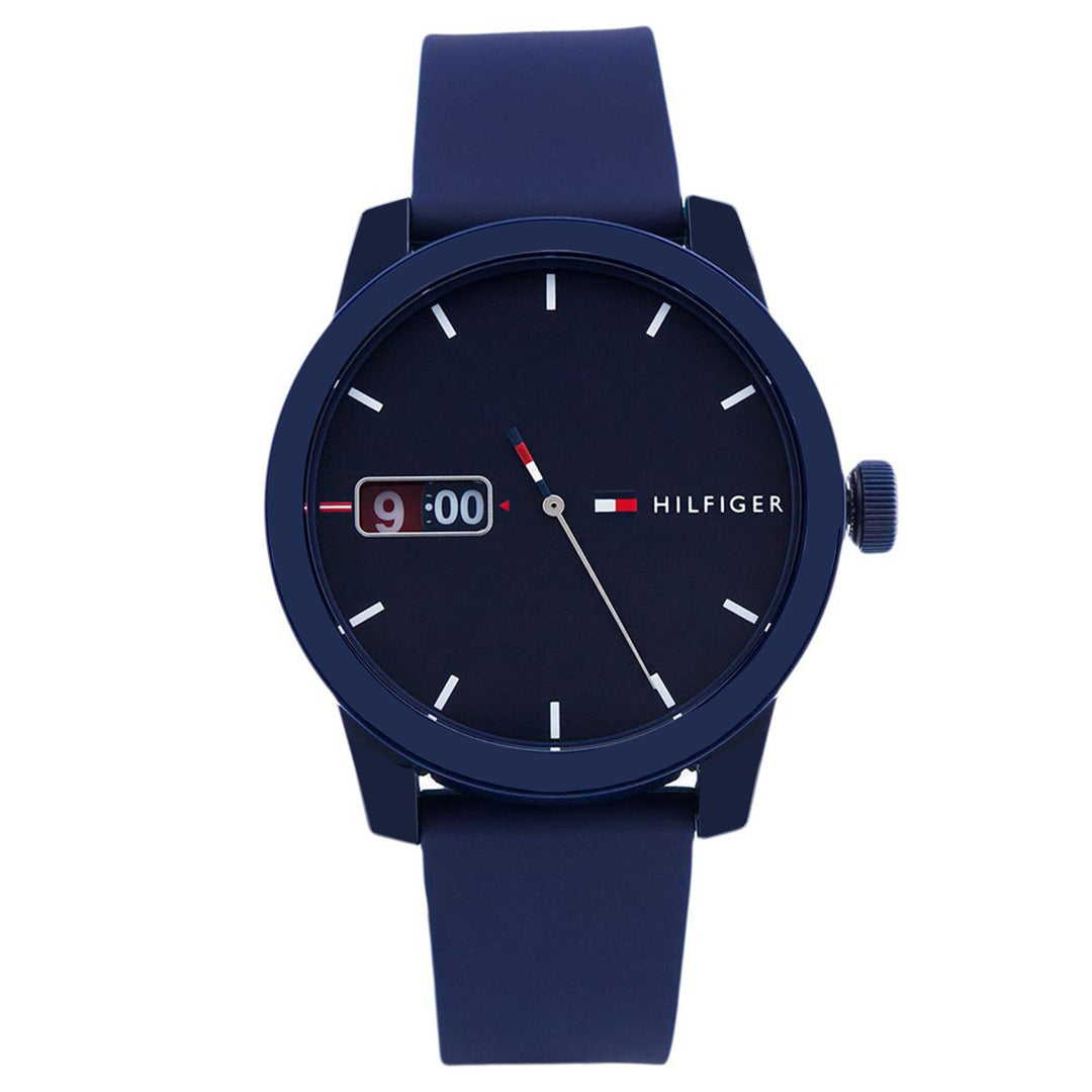 Tommy Hilfiger Navy Silicone Men's Watch - 1791381