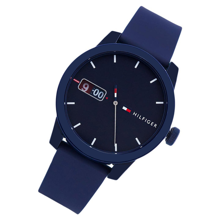 Tommy Hilfiger Navy Silicone Men's Watch - 1791381