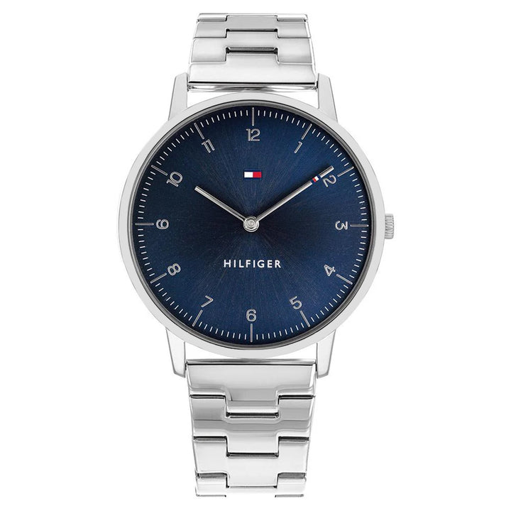 Tommy Hilfiger Silver Steel Men's Slim Watch - 1791581