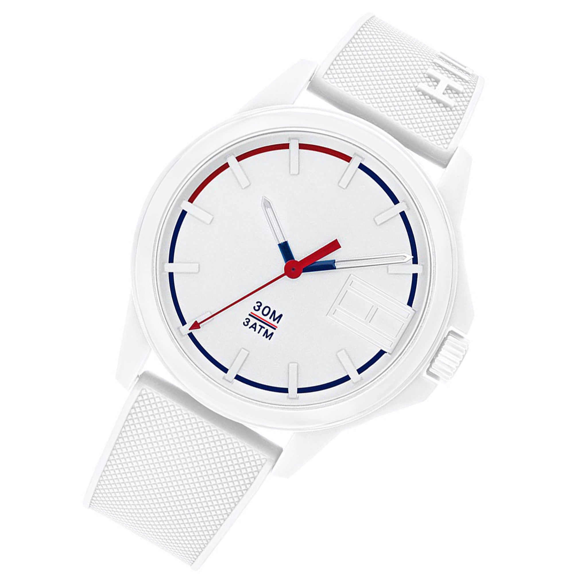 Tommy Hilfiger Sneaker Men's White Silicone Watch - 1791623
