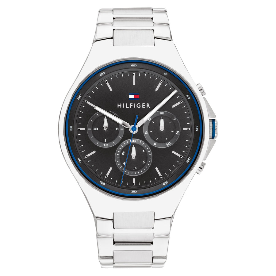 Tommy Hilfiger Stainless Steel Grey Dial Multi-function Men's Watch - 1792054