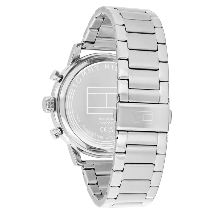 Tommy Hilfiger Stainless Steel Green Dial Multi-function Men's Watch - 1792180