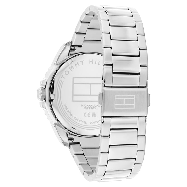 Tommy Hilfiger Stainless Steel Black Dial Men's Watch - 1792203