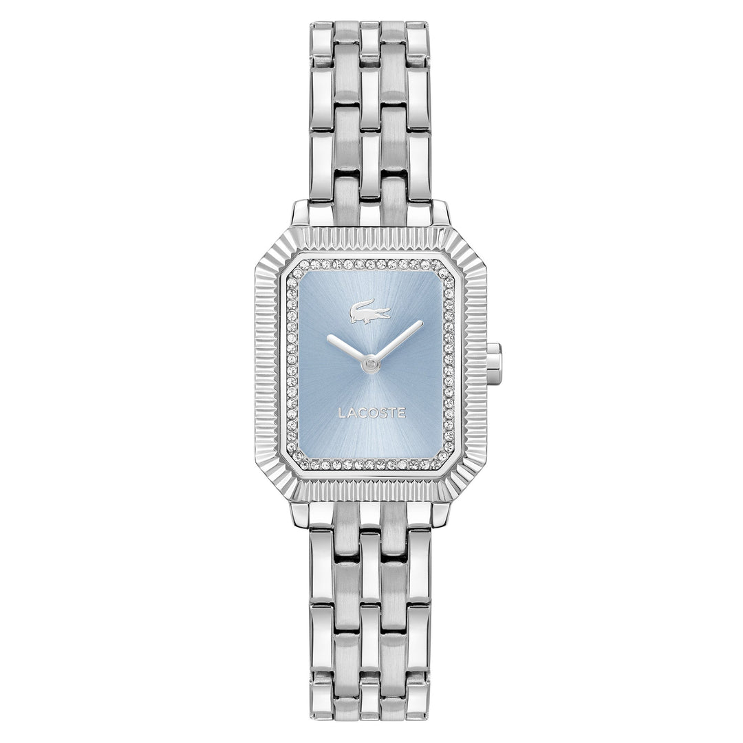 Lacoste Stainless Steel Blue Dial Women's Watch - 2001440