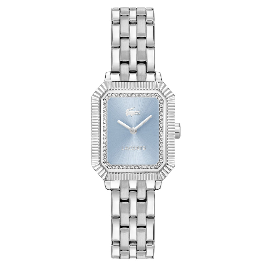 Lacoste Stainless Steel Blue Dial Women's Watch - 2001440