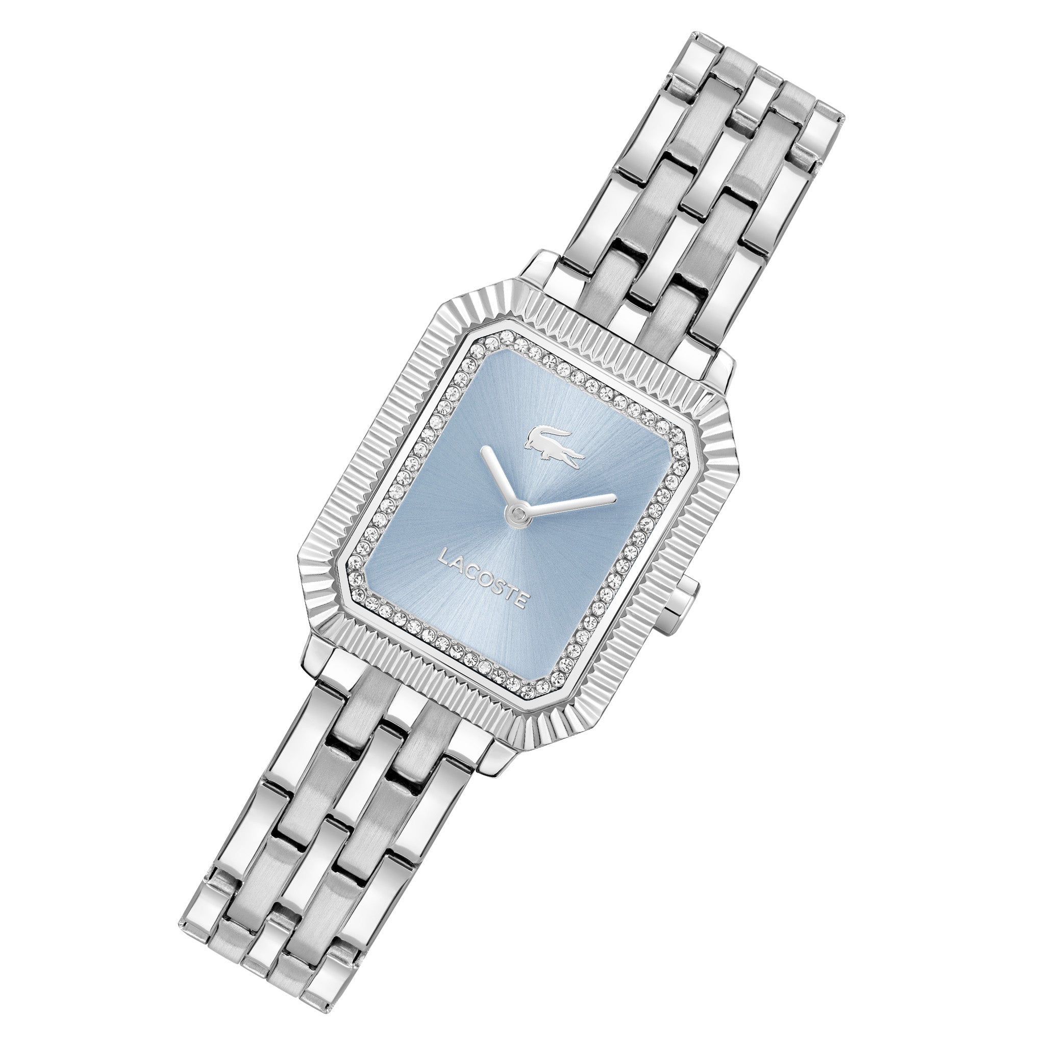 Lacoste Stainless Steel Blue Dial Women's Watch - 2001440