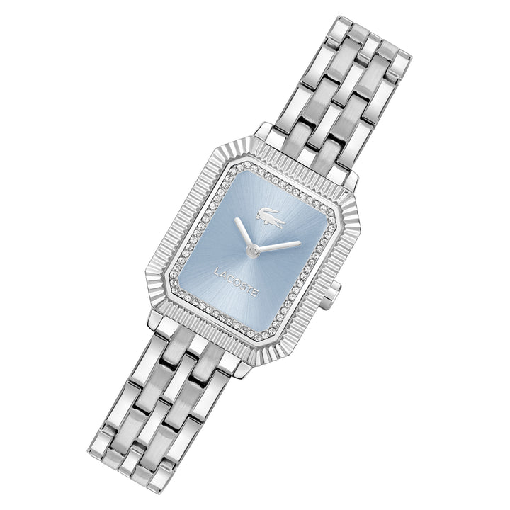 Lacoste Stainless Steel Blue Dial Women's Watch - 2001440