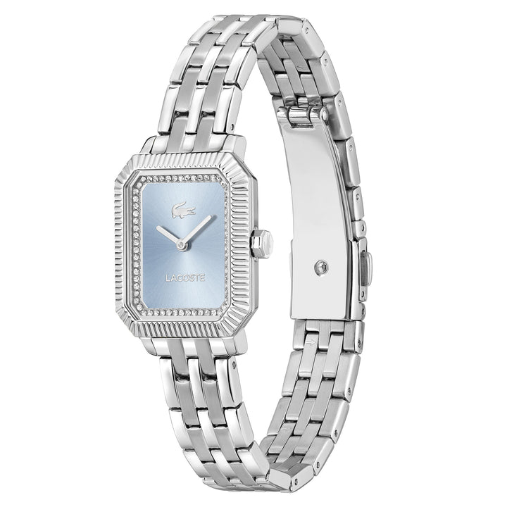 Lacoste Stainless Steel Blue Dial Women's Watch - 2001440
