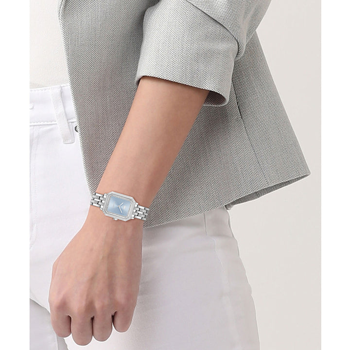 Lacoste Stainless Steel Blue Dial Women's Watch - 2001440