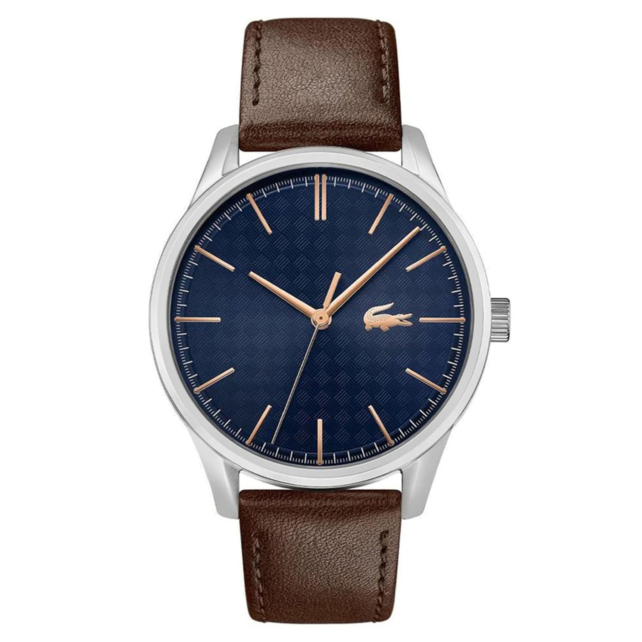 Lacoste genuine leather clearance watch