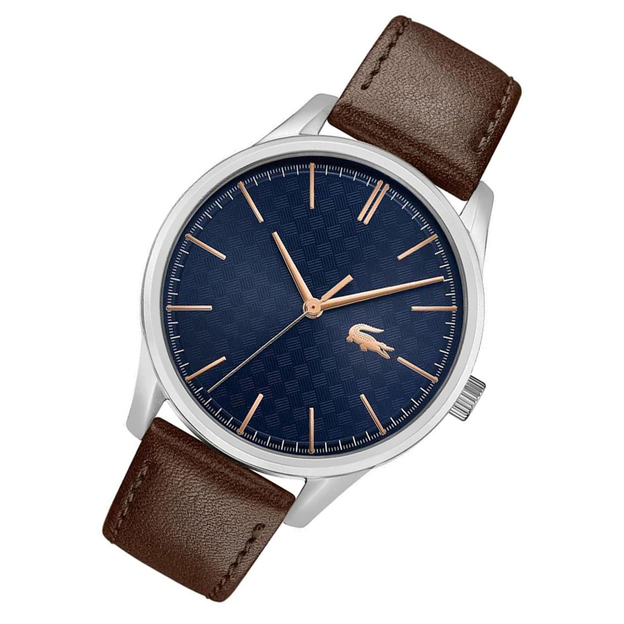 Lacoste Vienna Brown Leather Men's Watch - 2011046