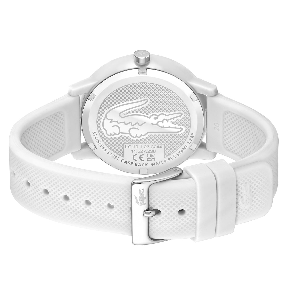 Lacoste White Silicone Men's Watch - 2011169